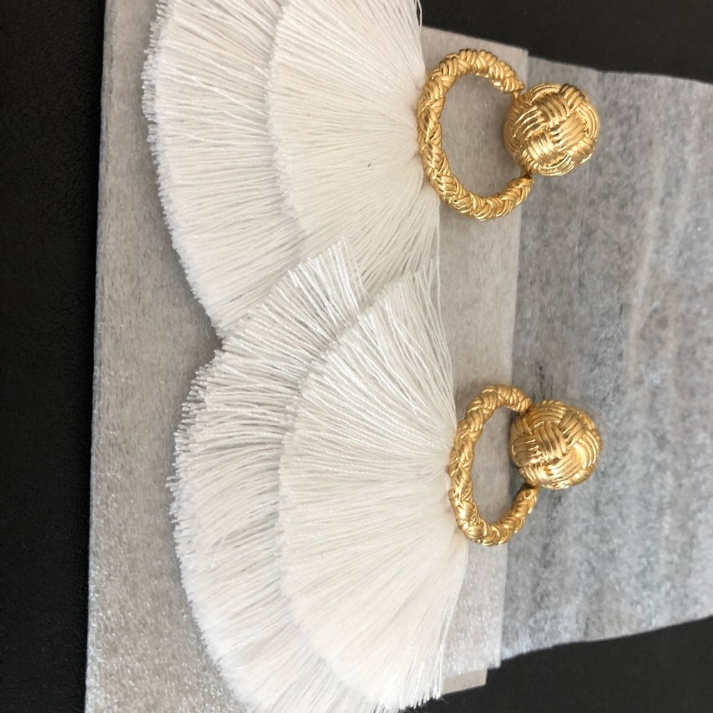 For Love and Lemons loop fringe earrings! NWT